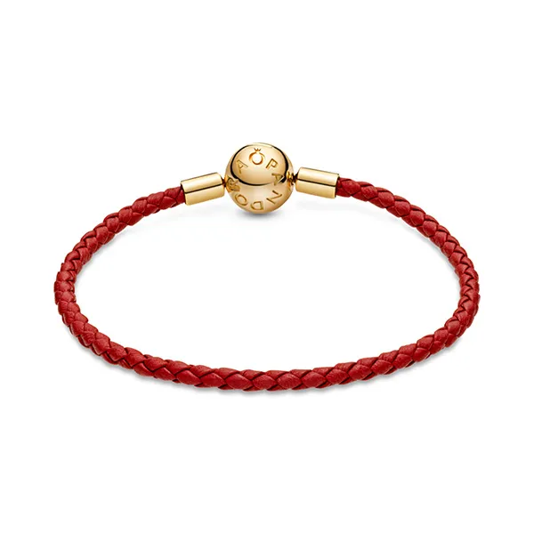 Set Vòng Đeo Tay + Hạt Vòng Charm Mã Đáo Thành Công Màu Đỏ