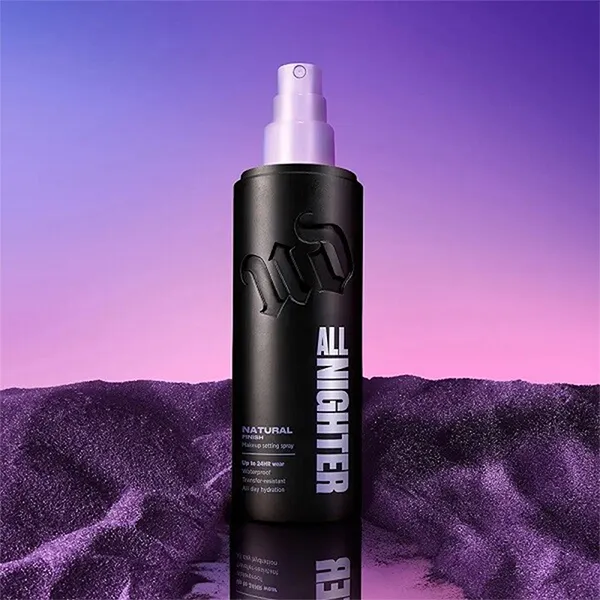 Set Xịt Khoá Nền Make Up Urban All Nighter Waterproof Natural Finish Setting Spray 2 Món