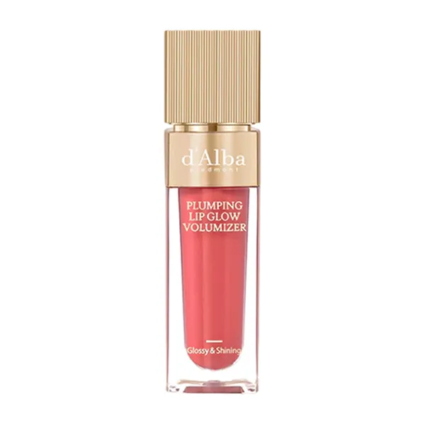 Son Bóng D'Alba Plumping Lip Glow Volumizer 02 Posh Rose Màu Hồng Cam San Hô