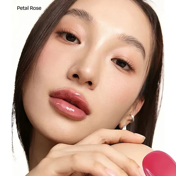 Son Bóng D'Alba Plumping Lip Glow Volumizer 03 Petal Rose Màu Hồng Đỏ