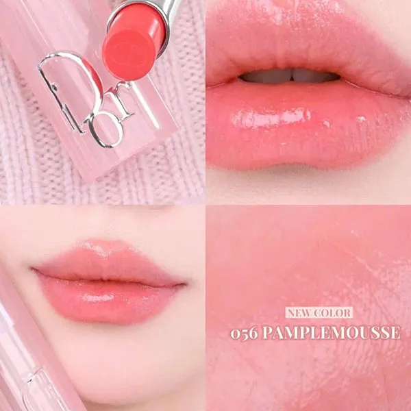 Son Dưỡng Dior Addict Lip Glow 056 Pamplemousse Màu Hồng Cam