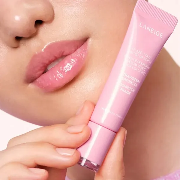 Son Dưỡng Laneige Glaze Craze Tinted Lip Serum Strawberry Sprinkles 12g