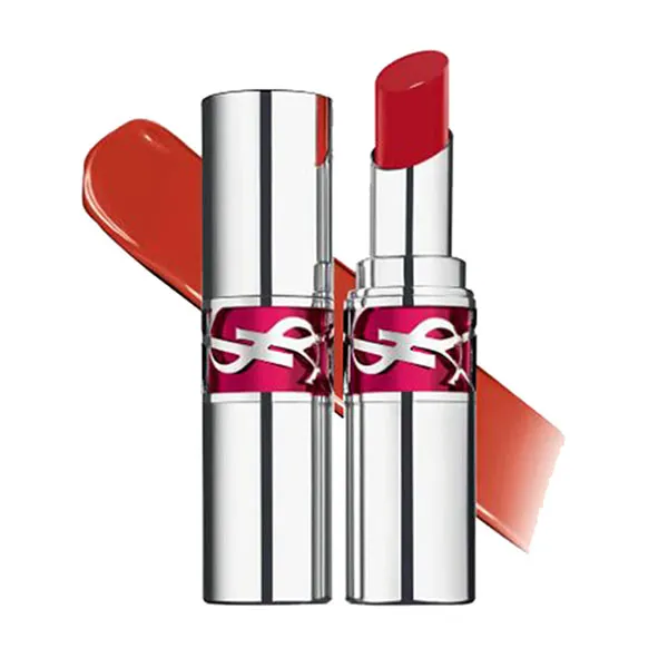 Son Dưỡng YSL Loveshine Candy Glaze Chili Delight 08 Màu Đỏ Cam Cháy