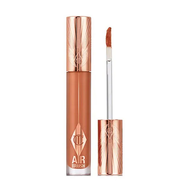 Son Kem Charlotte Tilbury Airbrush Flawless Lip Blur Honey Blur Màu Cam Đào Thiên Nude