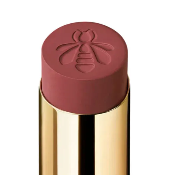 Son Lì Guerlain Kisskiss Honey-Infused Intense Lipstick 396 Peony Kiss Màu Hồng Nâu Đất