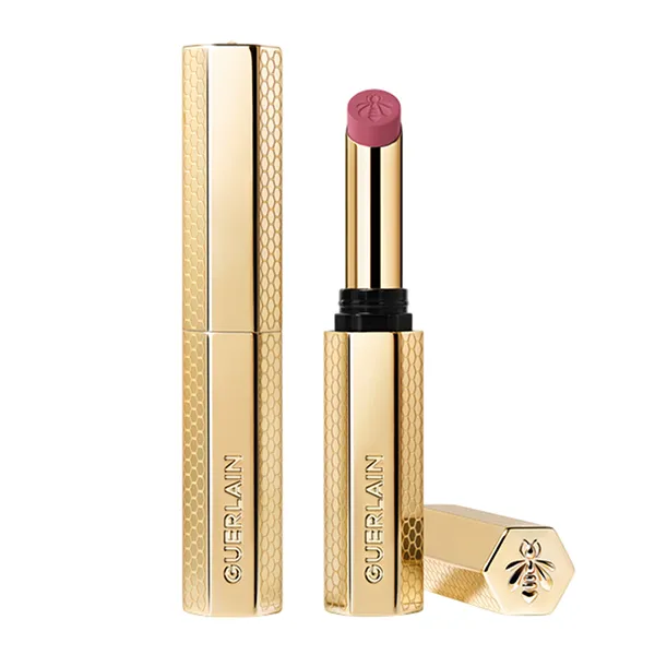 Son Lì Guerlain Kisskiss Honey Infused Intense Lipstick 815 Tender Lilac Màu Hồng Khô Đất