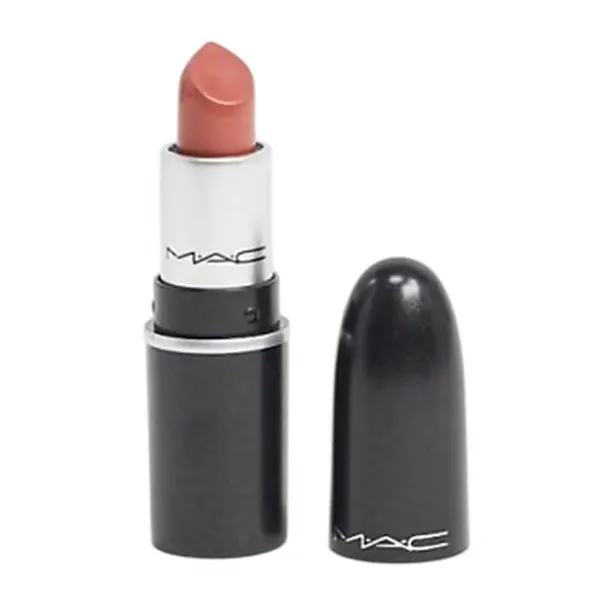 Combo 2 Son MAC (222 Behaved Màu Hồng Nude 5ml + Mini 617 Velvet Teddy Màu Nâu Cam Đất 1.7g)