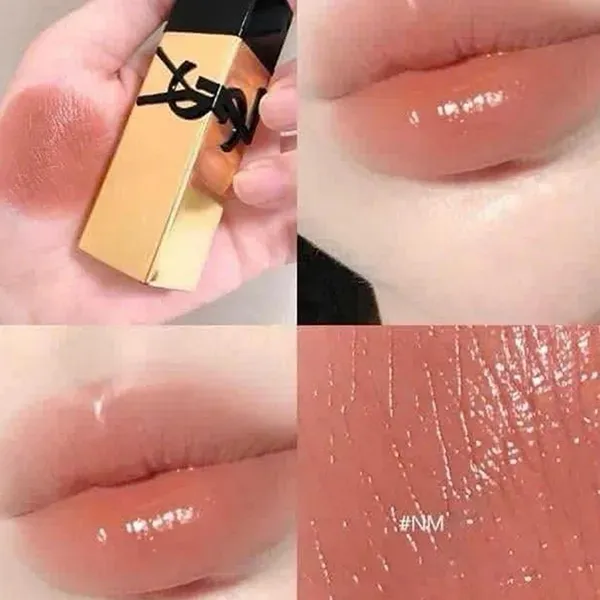 Son YSL Yves Saint Laurent Rouge Pur Couture Lipstick NM Nu Muse Màu Cam Đất