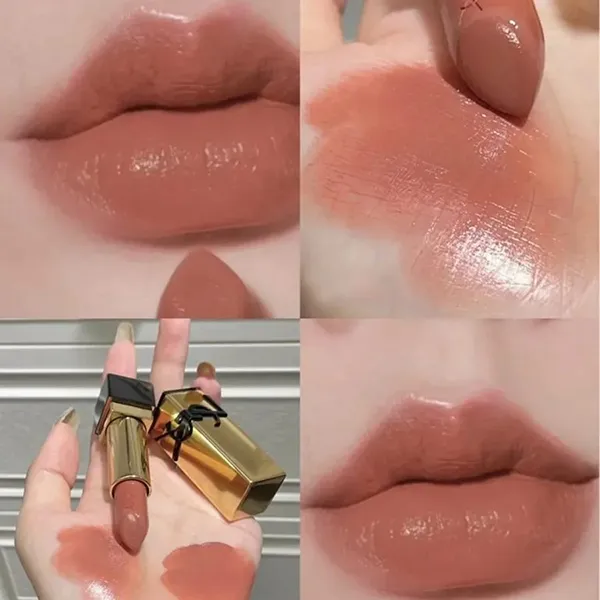 Son YSL Yves Saint Laurent Rouge Pur Couture Lipstick NM Nu Muse Màu Cam Đất
