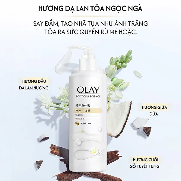 Sữa Dưỡng Thể Cấp Ẩm Da Olay Body Cellscience 260g