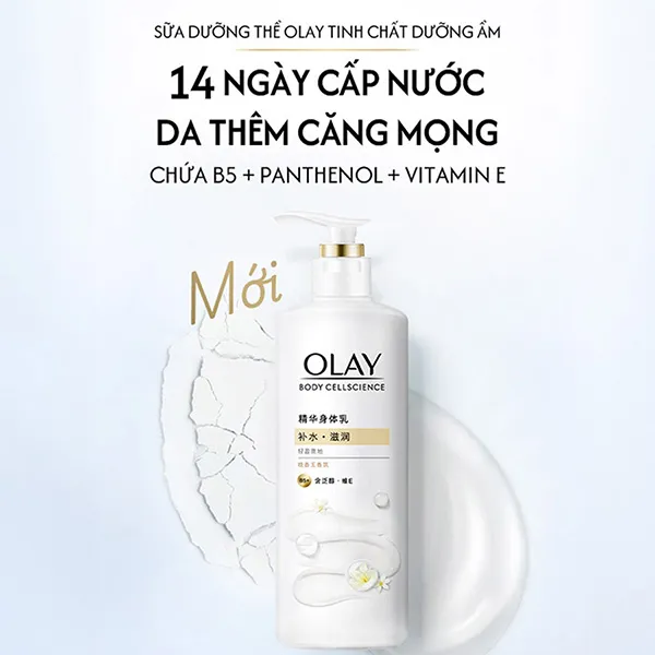 Sữa Dưỡng Thể Cấp Ẩm Da Olay Body Cellscience 260g