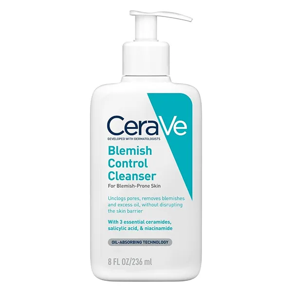 Sữa Rửa Mặt Cho Da Dầu Mụn Cerave Blemish Control Cleanser 236ml