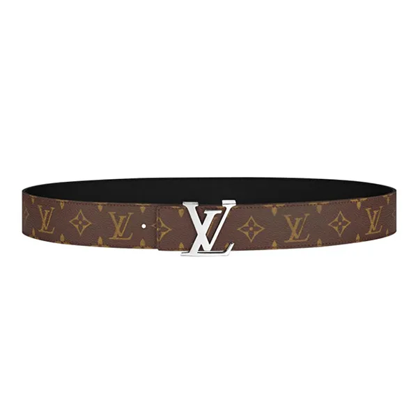 Thắt Lưng Nam Louis Vuitton LV Initiales Reversible Belt M9821U Bản 40mm Màu Nâu/Đen Size 90