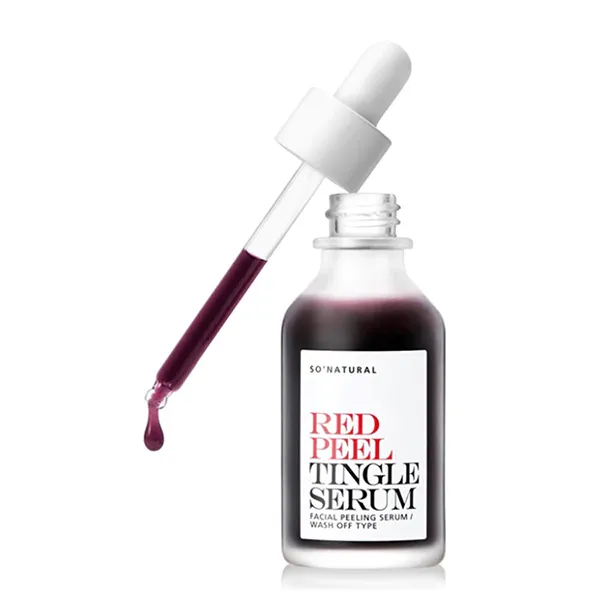 Tinh Chất Tái Tạo Da Sinh Học, Mờ Thâm Sáng Da So'Natural Sonatural Red Peel Tingle Serum 35ml