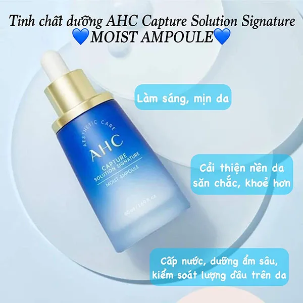 Tinh Chất Trẻ Hóa Da AHC Capture Solution Signature 50ml