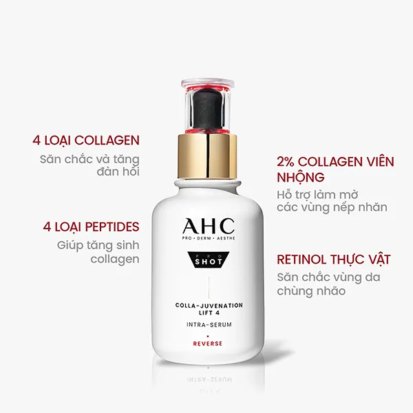 Tinh Chất Trẻ Hóa Làn Da AHC Pro Shot Colla Juvenation Lift 4 Intra Serum