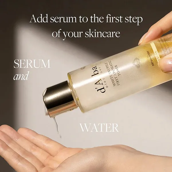 Toner Hỗ Trợ Dưỡng Ẩm Và Làm Sáng Da D'Alba Vita Toning Serum Toner 180ml