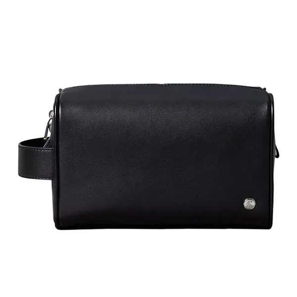 Túi Cầm Tay Nam Calvin Klein Solid Dopp Kit Bag Màu Đen