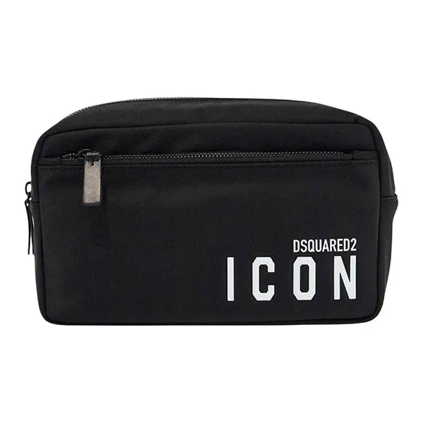 Túi Cầm Tay Nam Dsquared2 Clutch Bag BYM0064 11708210 M063 Màu Đen