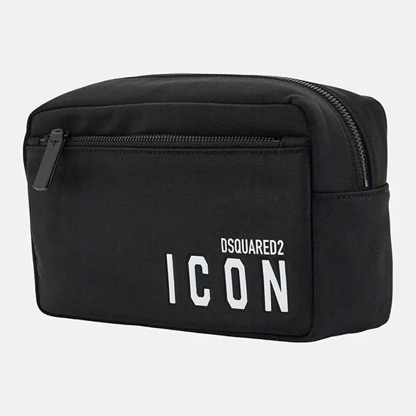 Túi Cầm Tay Nam Dsquared2 Clutch Bag BYM0064 11708210 M063 Màu Đen