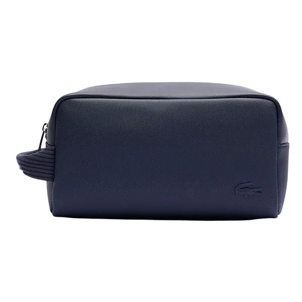 Túi Cầm Tay Nam Lacoste Men's Classic Toiletry Bag NH4426 - 021 Màu Xanh Navy