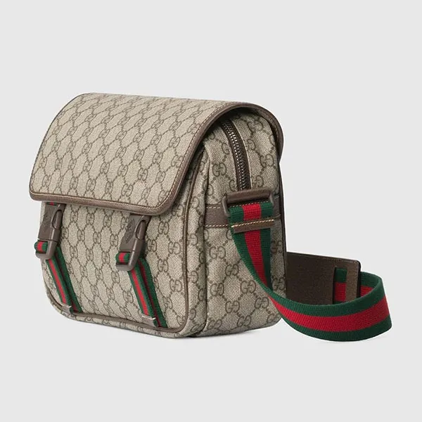 Túi Đeo Chéo Nam Gucci Messenger Bag Beige Ebony 816953 FAD8C 1049 Màu Be Nâu