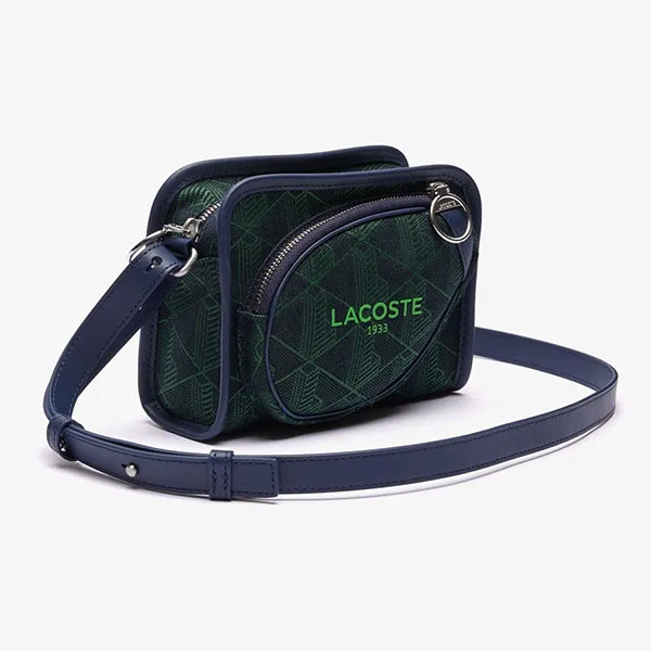 Túi Đeo Chéo Lacoste Heritage Reporter Bag NF4512HK N01 Màu Xanh