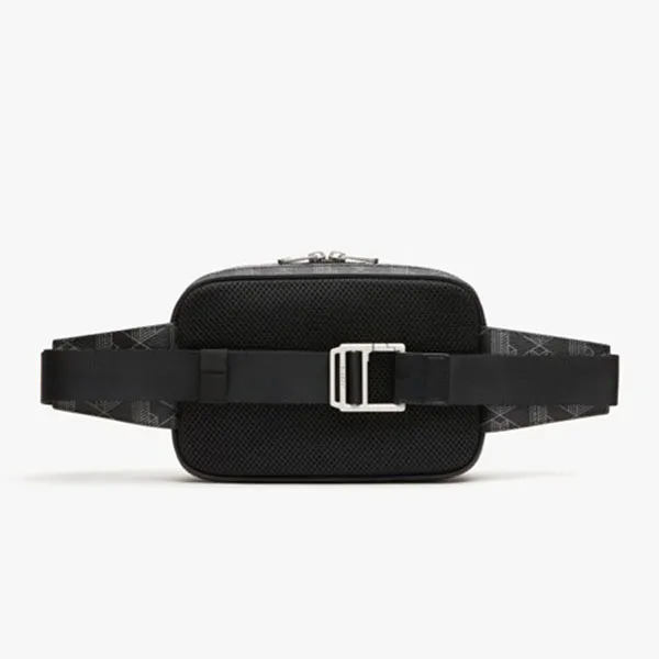 Túi Đeo Chéo Lacoste The Blend Monogram Body Bag Black NH4004L53G-H45 Màu Đen