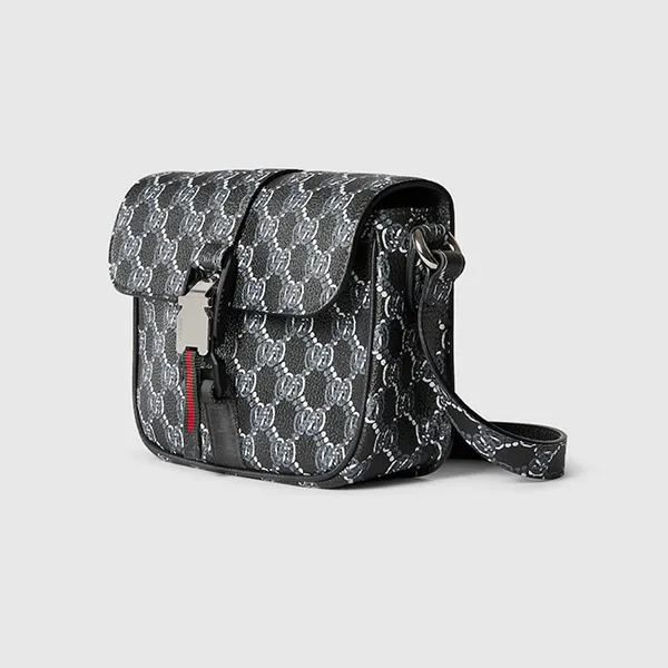 Túi Đeo Chéo Nam Gucci Super Mini Shoulder Bag 'Grey' ‎800313-AADYJ-8846 Màu Xám