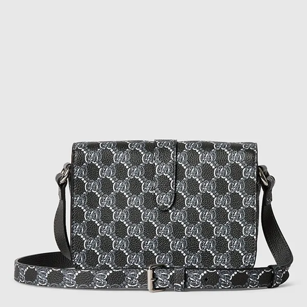 Túi Đeo Chéo Nam Gucci Super Mini Shoulder Bag 'Grey' ‎800313-AADYJ-8846 Màu Xám