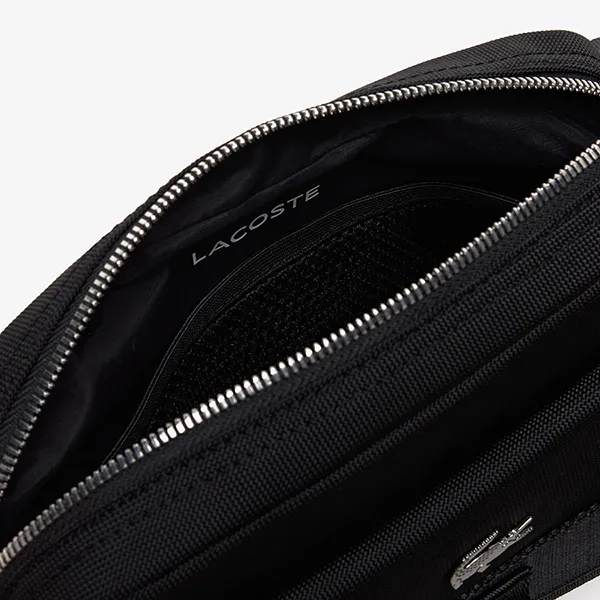 Túi Đeo Chéo Nam Lacoste Men's Kome Reporter Bag NH4590KO 000 Màu Đen