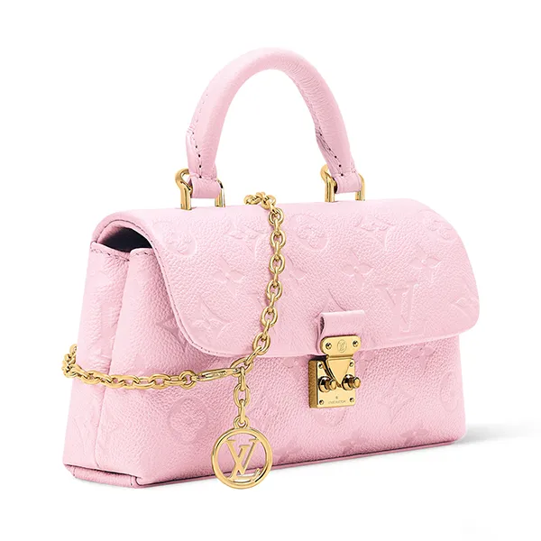 Túi Đeo Chéo Nữ Louis Vuitton LV Nano Madeleine M29448 Màu Hồng
