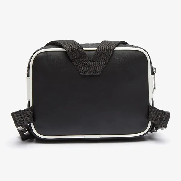 Túi Đeo Vai Nam Lacoste Men's Ultimum Canvas Sling Bag NH3467UT 000 Màu Đen