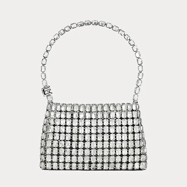 Túi Đeo Vai Nữ Giarité Prismelle Silver Màu Bạc