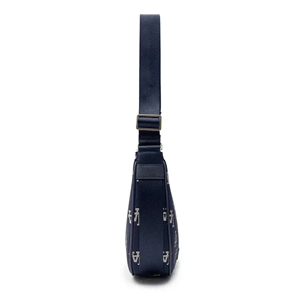 Túi Đeo Vai Nữ MLB Mono Hobo Bag LA Dodgers Navy 3ABQL023N-07NYD Màu Xanh Navy