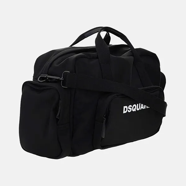Túi Trống Dsquared2 Sac De Voyage Noir DFM001911702174M063 Màu Đen