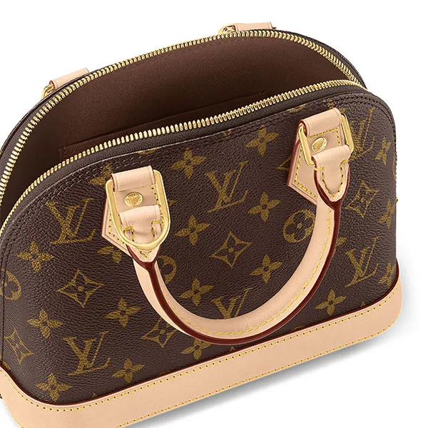 Túi Xách Tay Nữ Louis Vuitton LV Alma BB Handle Bag M46990 Màu Nâu
