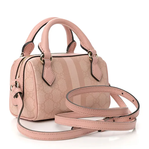 Túi Xách Tay Nữ Gucci Ophidia Super Mini Handbag 781490 Màu Hồng