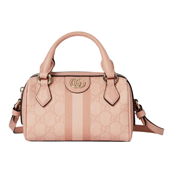 Túi Xách Tay Nữ Gucci Ophidia Super Mini Handbag 781490 Màu Hồng