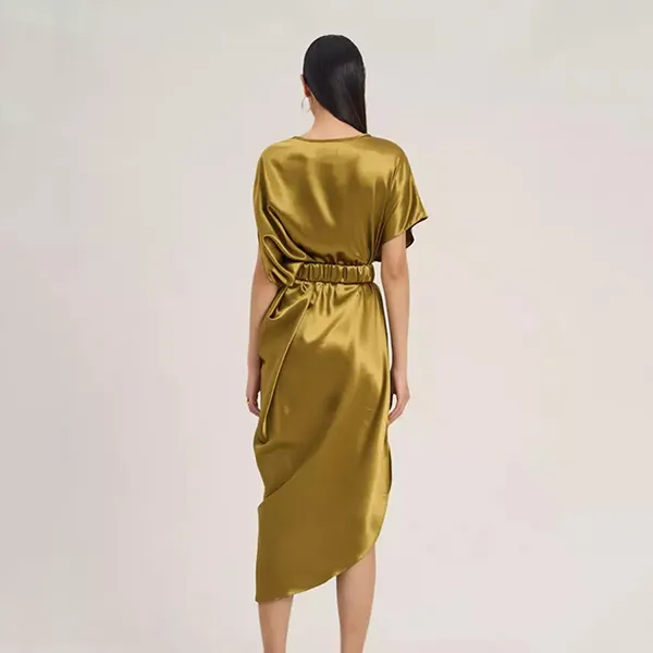 Váy Lụa Nữ F2 Fashion & Freedom The Art Of Styling D745-DC-S-0823 Màu Xanh Size S