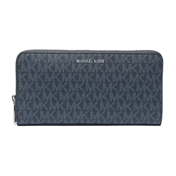 Ví Nữ Michael Kors MK Cooper Logo Zip-Around Wallet 36U9MCRE3B Màu Xanh Navy