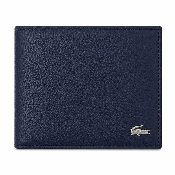 Ví Nam Lacoste Men's Bifold Wallet NH4680OR 021 Màu Xanh Navy