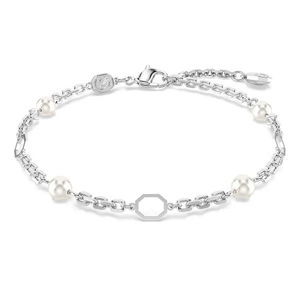 Vòng Đeo Tay Nữ Swarovski Symbolica Carrier Bracelet 5667210 Màu Bạc
