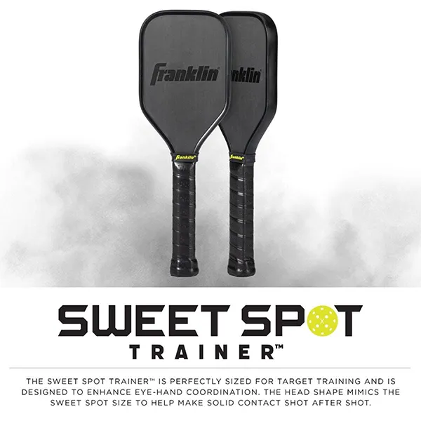Vợt Pickleball Franklin Sweet Spot Training Paddle 16mm Màu Đen
