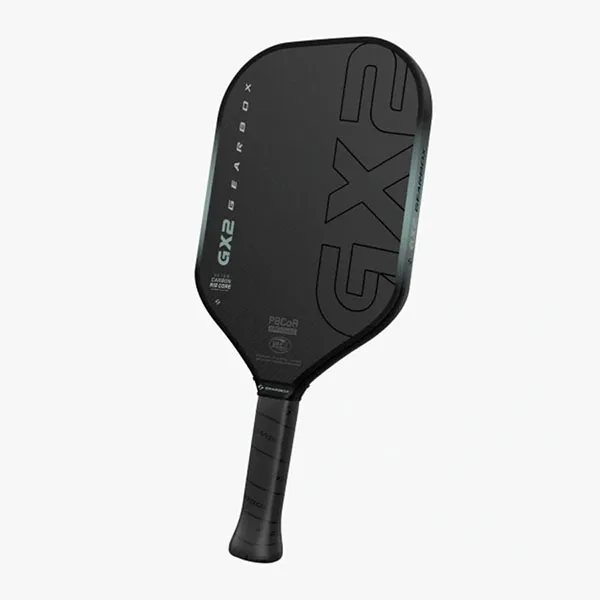 Vợt Pickleball Gearbox GX2 Integra XL Paddle Màu Đen Phối Xanh 16mm