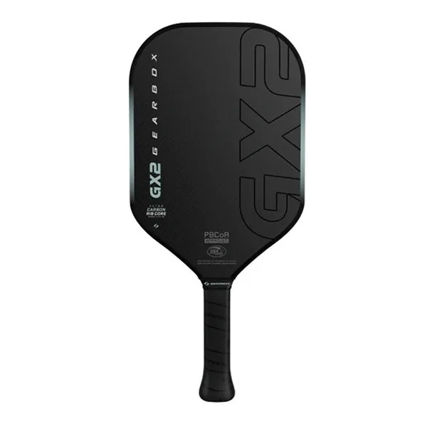 Vợt Pickleball Gearbox GX2 Integra XL Paddle Màu Đen Phối Xanh 16mm