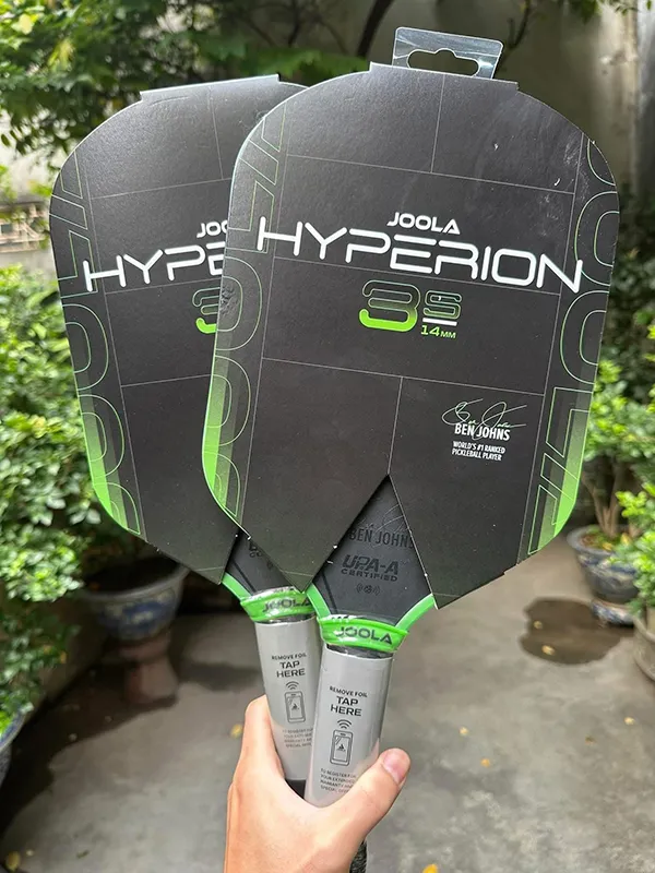 Vợt Pickleball Joola Ben Johns Hyperion 3S 14mm Paddle Màu Đen