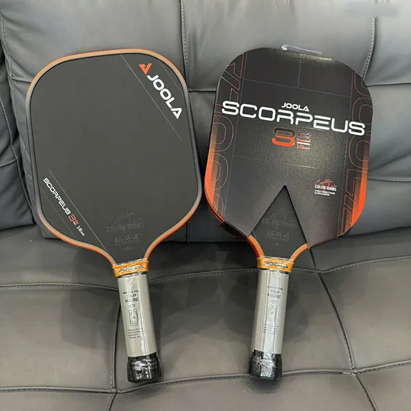 Vợt Pickleball Joola Collin Johns Scorpeus 3S 16mm Paddle Màu Đen