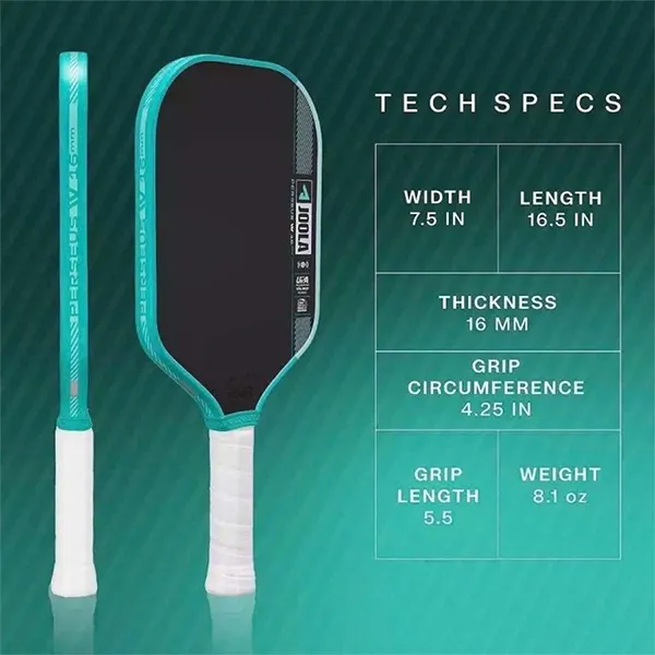 Vợt Pickleball Joola Pro IV Ben Johns Perseus Dual Limited Edition 16mm Màu Xanh Đen