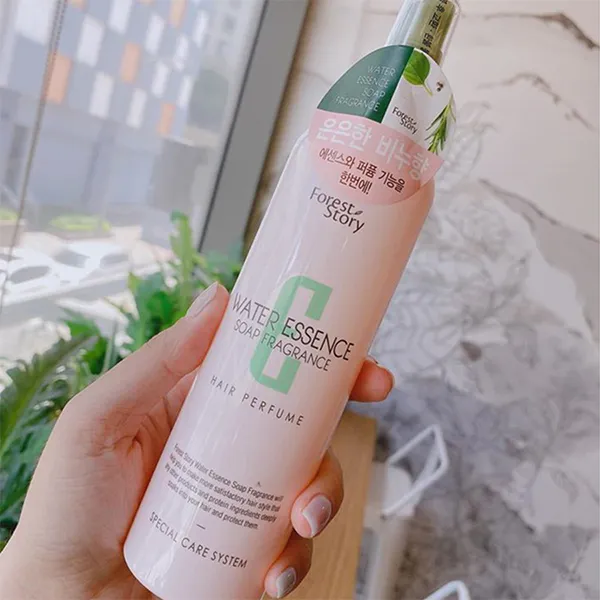 Xịt Dưỡng Tạo Kiểu Tóc Welcos Water Essence Soap Fragance 250ml